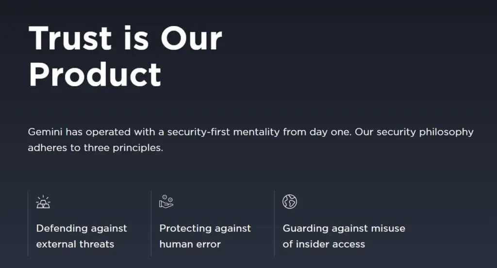 Gemini security overview