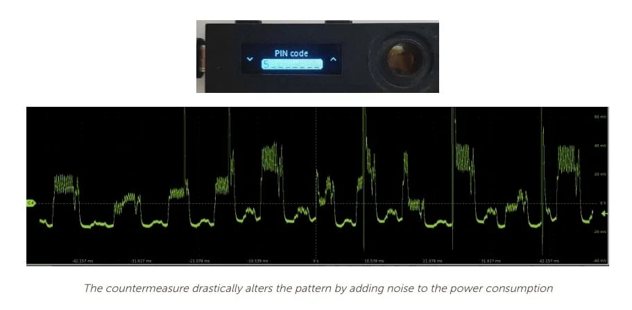 Ledger firmware update result