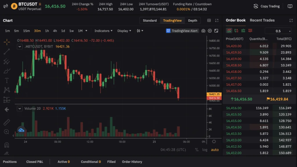 Bybit funding rates on perpetual contracts