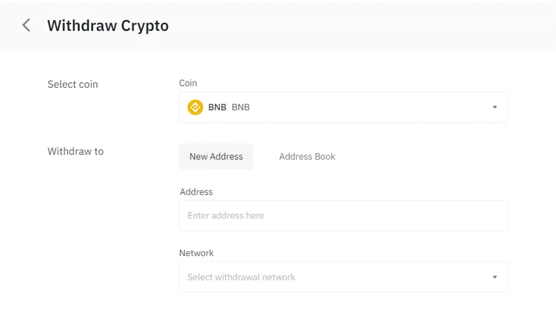MetaMask select coins