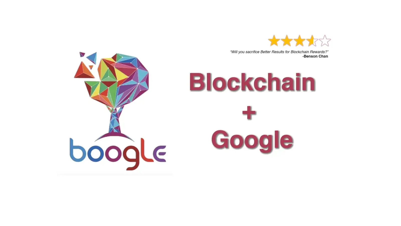 Boogle blockchain search engine review and status update