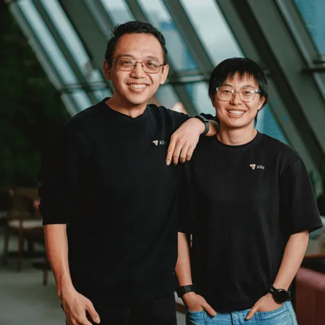 Kite co-founders Chi Zhang and Scott Shi