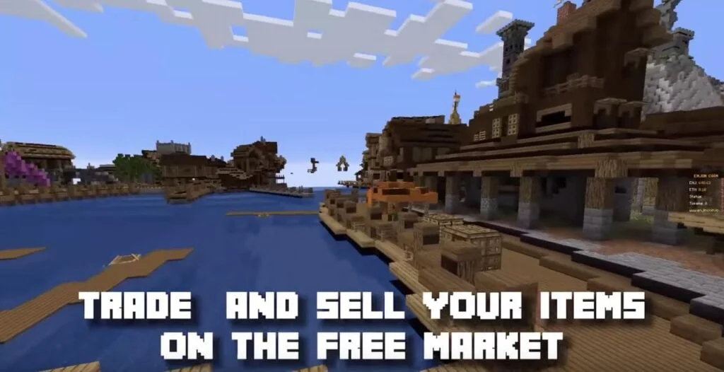 Players can convert their in-game assets into real life value.