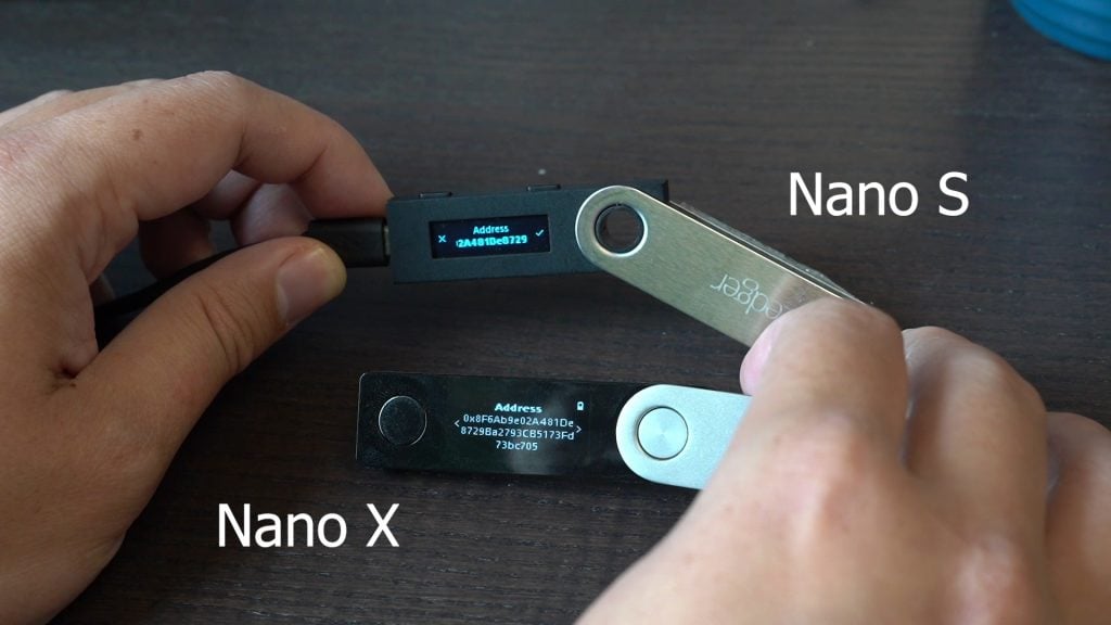 Ledger Nano S vs. X