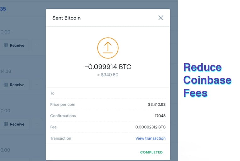 Selling Fee On Coinbase