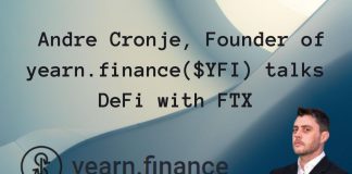 Andre Cronje of yearn.finance ($YFI) talks DeFi