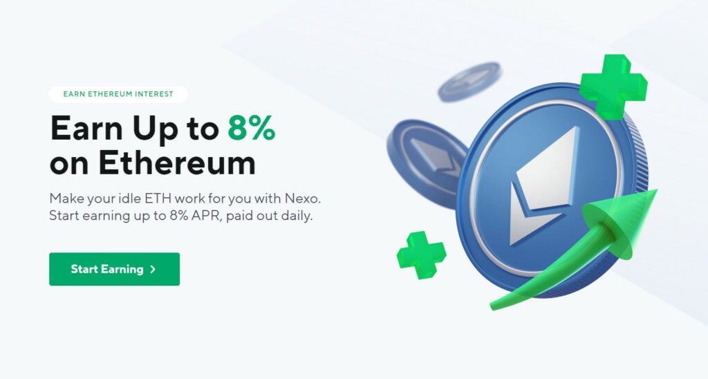 earn interest from ethereum savings